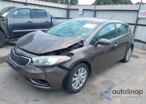 2014 Kia Forte Ex из США, поврежденный, VIN KNAFX5A87E5244713